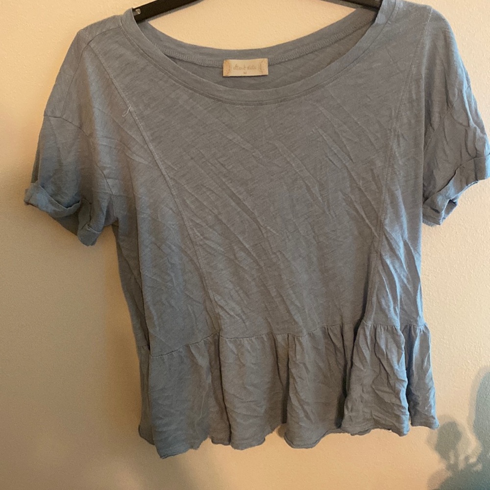 Flow cropped top